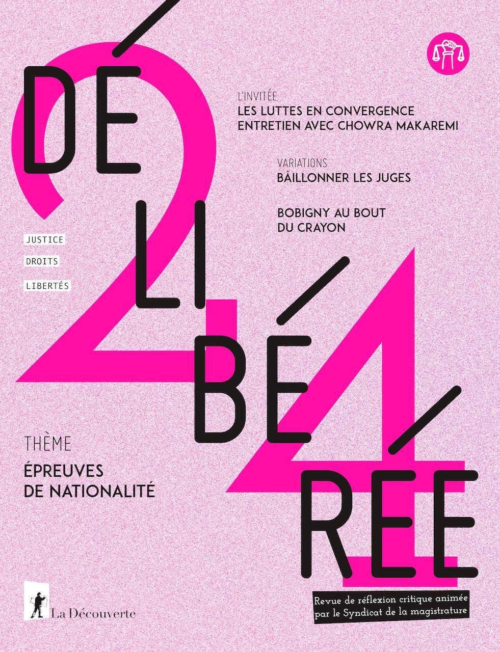 Revue Délibérée - couverture du dernier numéro
