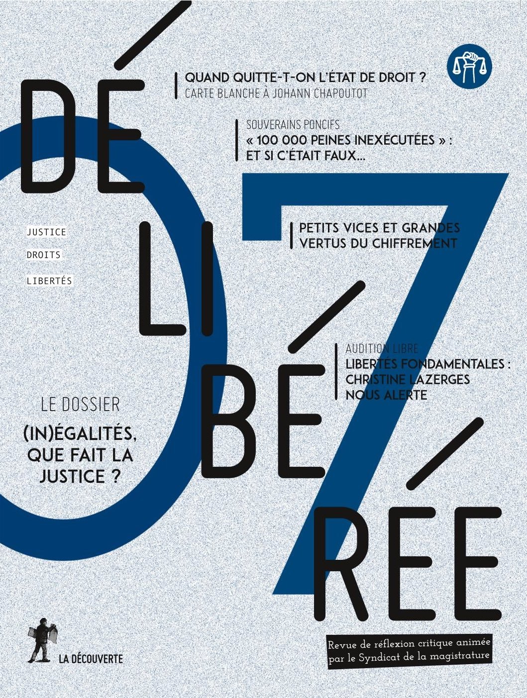 Revue Délibérée - couverture du numéro