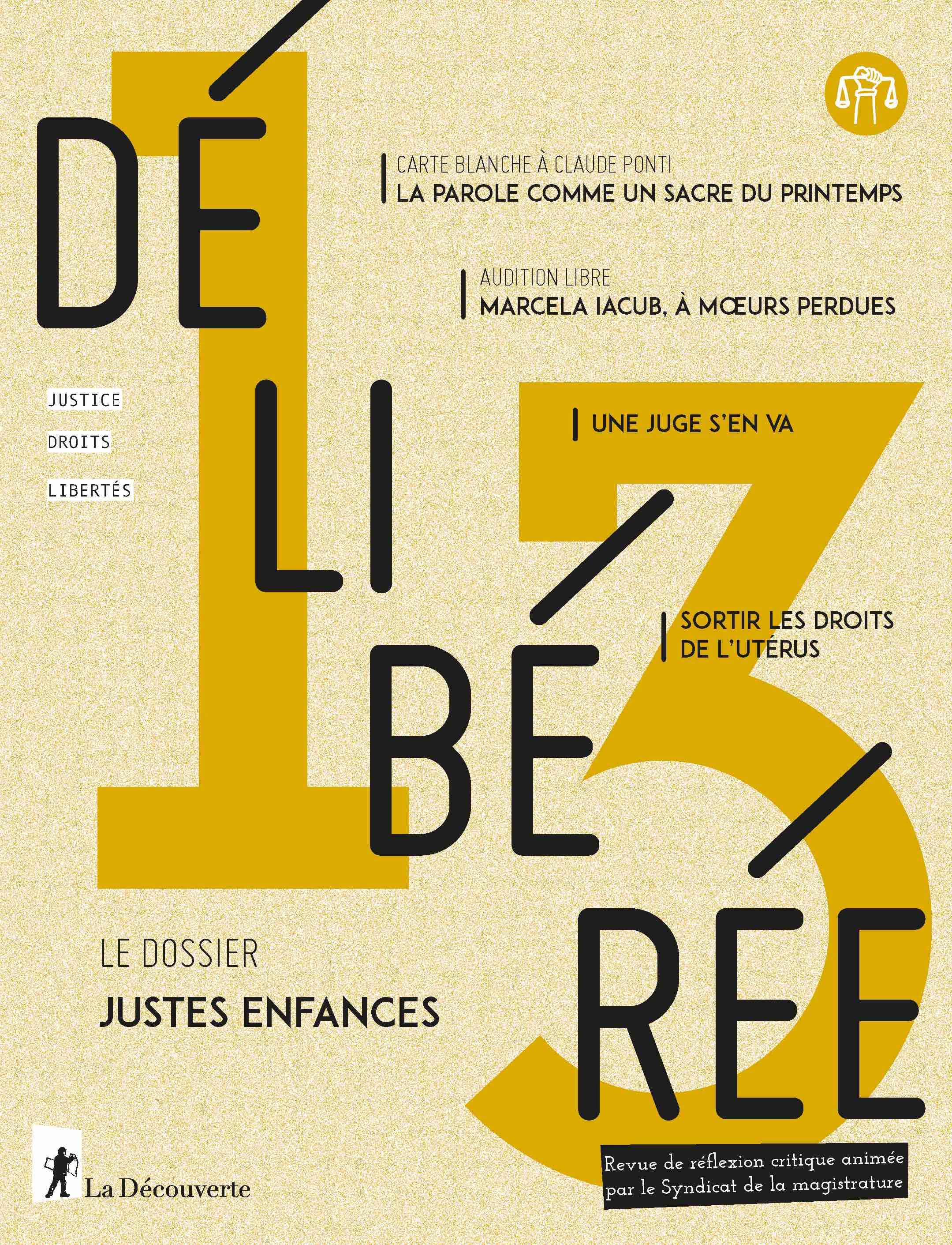 Revue Délibérée - couverture du numéro